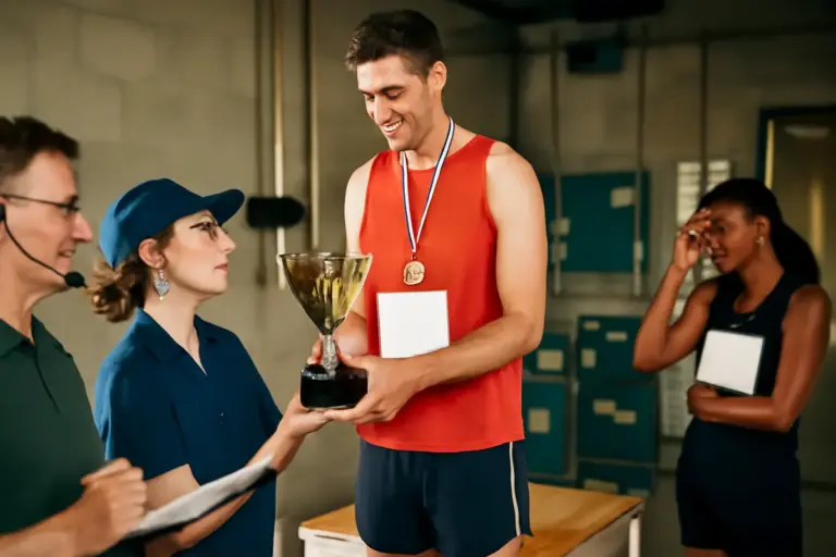 La premiazione dopo la corsa: cosa succede davvero dietro le quinte spiegato da chi vi lavora